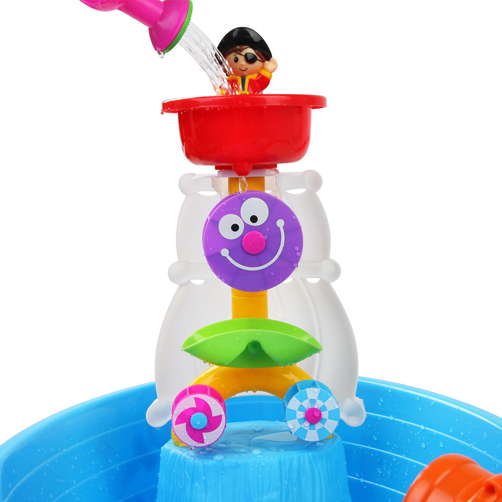 Kids Sand & Water Table Play Set – Pirate Ship Adventure