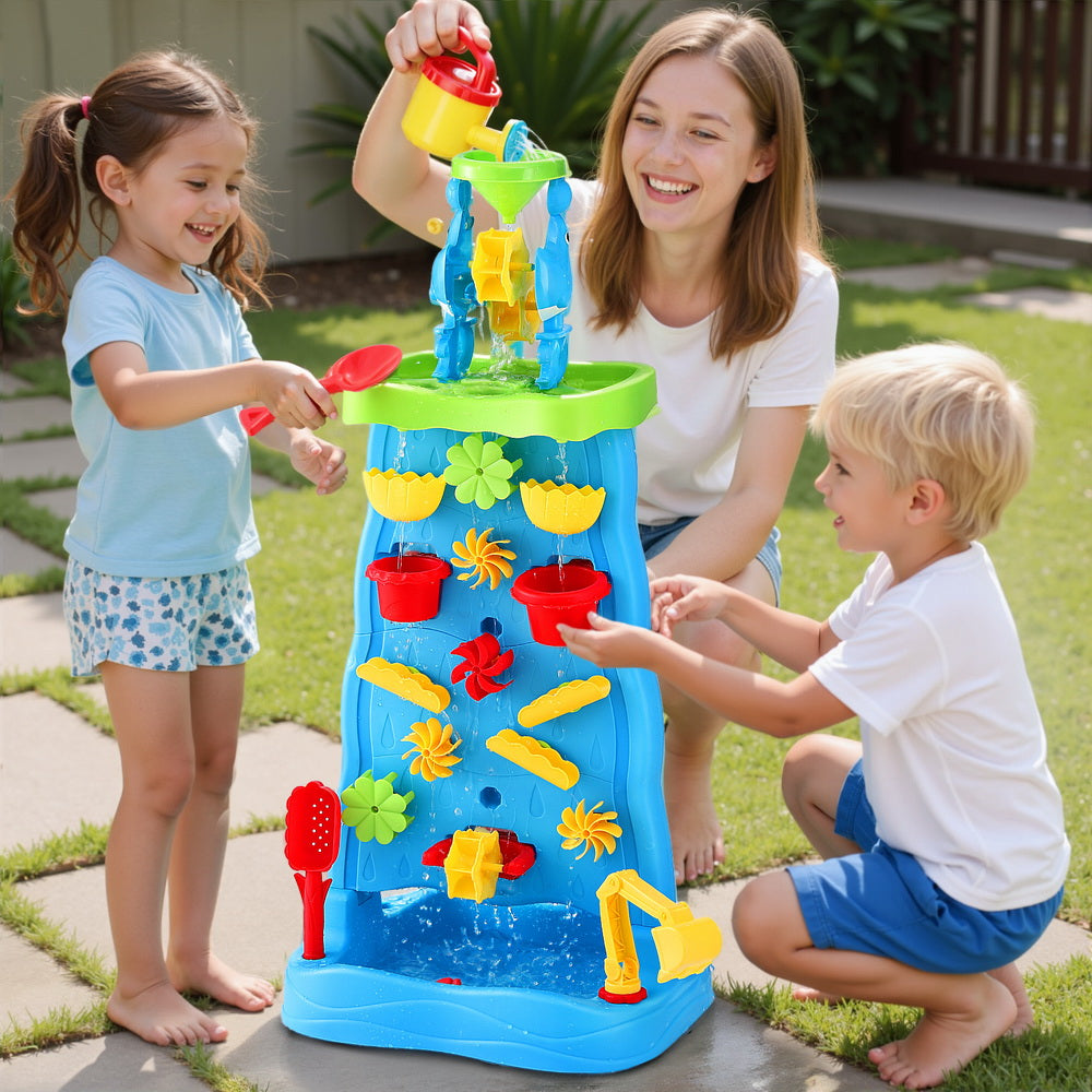 Keezi Kids Sand & Water Table Play Set – Multicolour