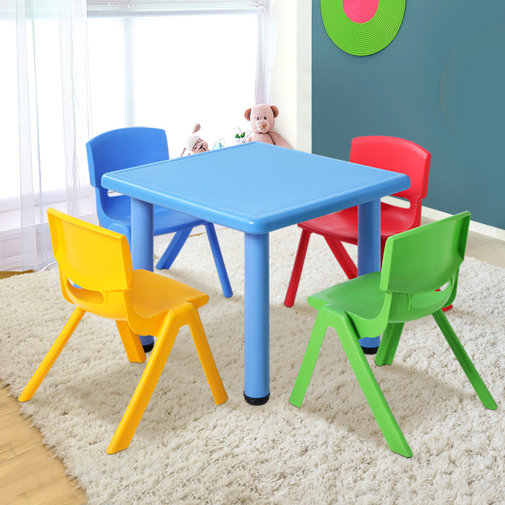 Keezi 5PCS Kids Table & Chairs Set – Play, Learn & Create