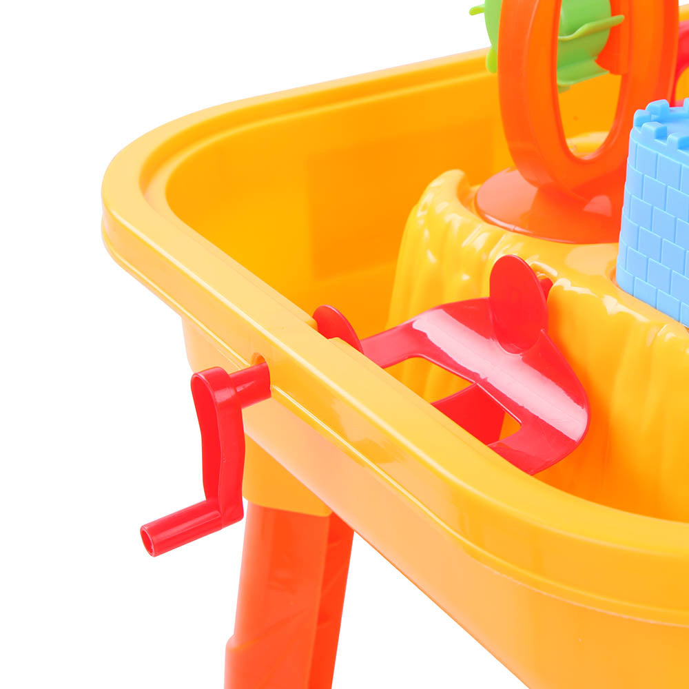 Kids Sand & Water Table Play Set with Chair – 2-in-1