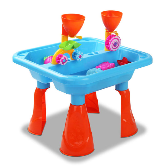 Kids Sand & Water Table Play Set – 18pcs
