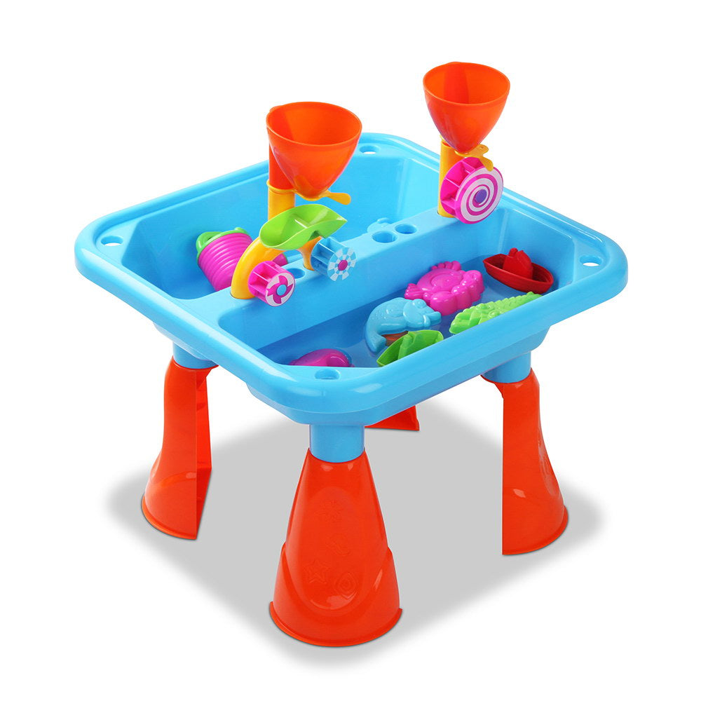 Kids Sand & Water Table Play Set – 18pcs