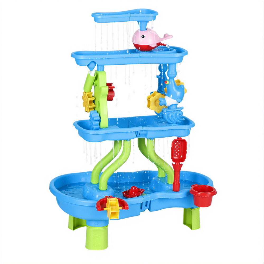 Keezi Kids Sand & Water Play Table – Outdoor Fun Set
