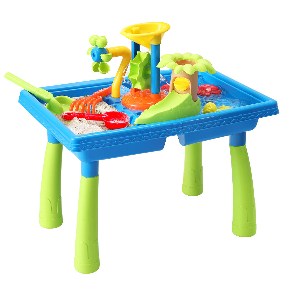 Keezi Sand & Water Table Play Set – Outdoor Fun for Kids