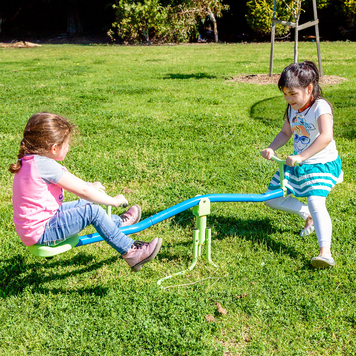 Twirl See Saw – Double the Fun with a Spin!