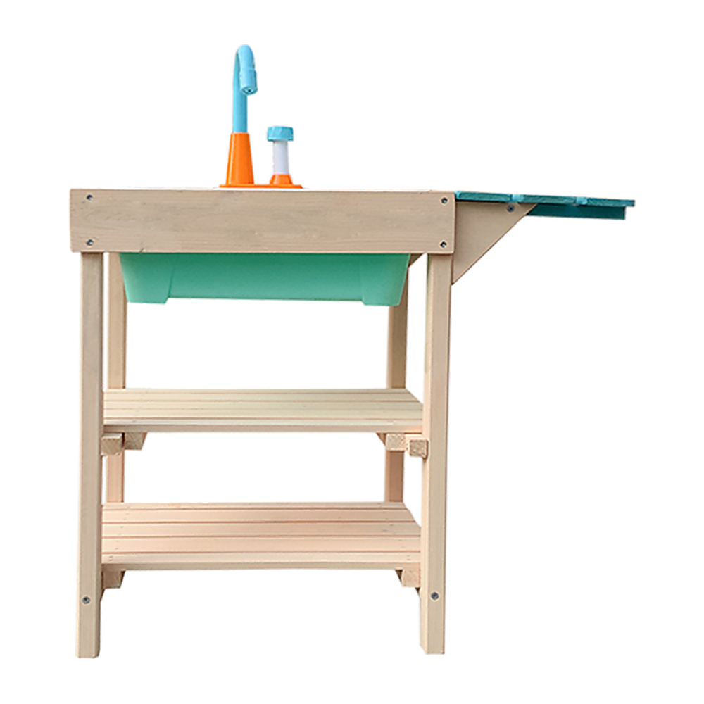 Randy Travis Wooden Mud Kitchen – Compact Outdoor Fun