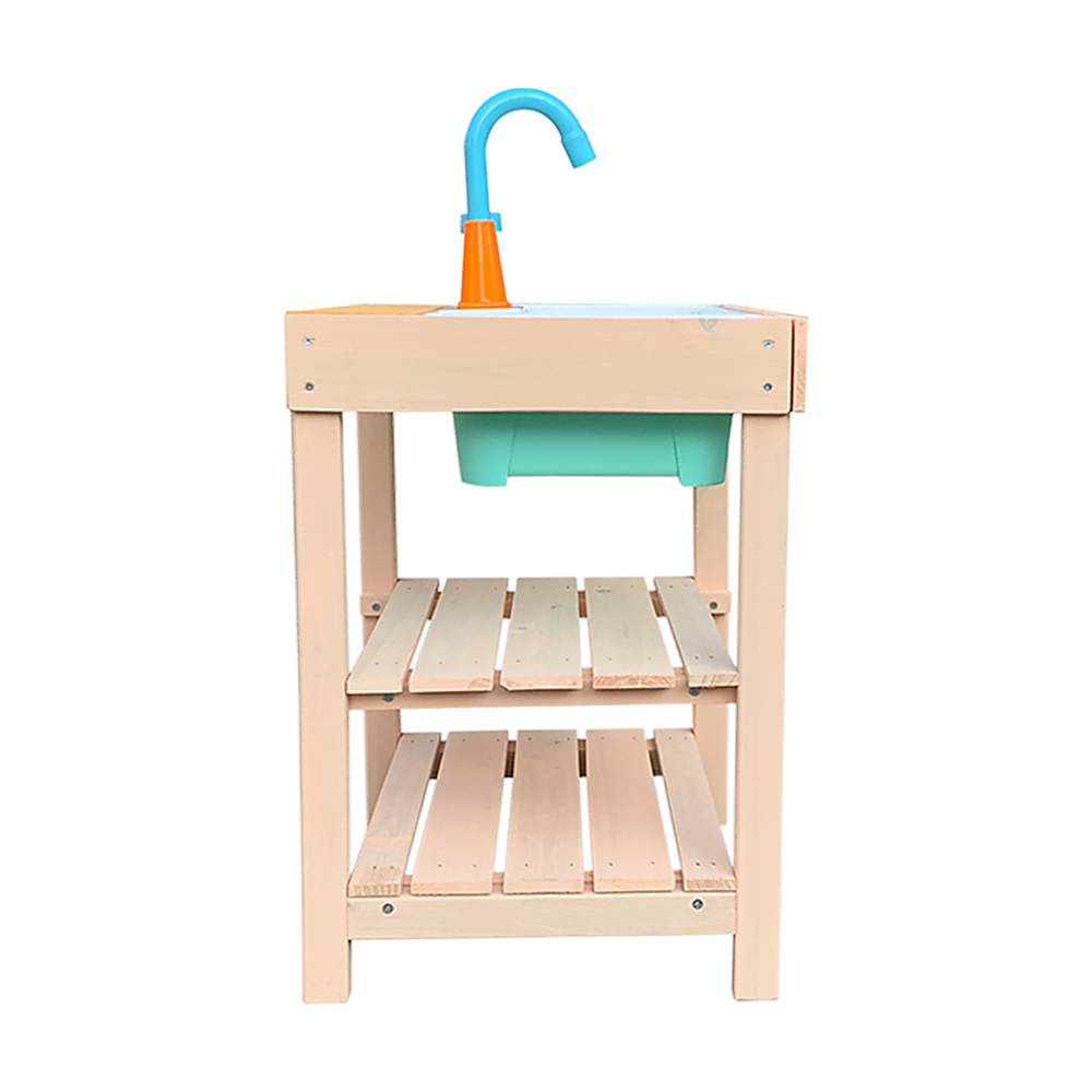 Randy Travis Wooden Mud Kitchen – Compact Outdoor Fun