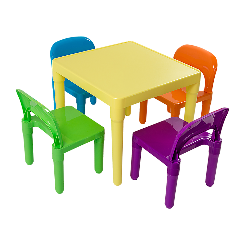 Randy Travis Kids Table & Chairs Set – Colourful, Sturdy & Fun