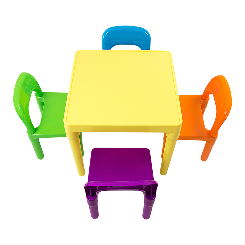 Randy Travis Kids Table & Chairs Set – Colourful, Sturdy & Fun