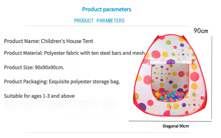 3-in-1 Kids Play Tent Set – Tent, Tunnel & Ball Pit!