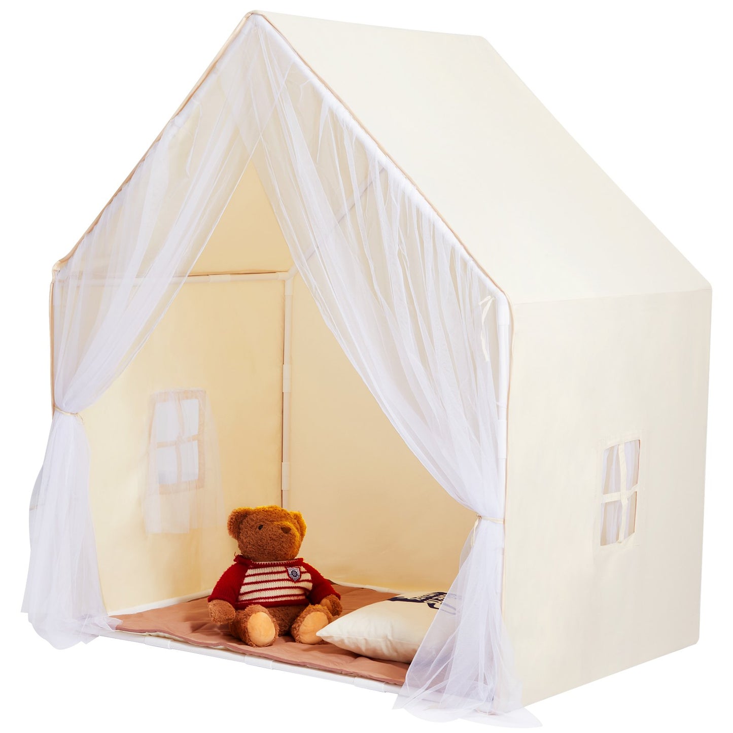 Keezi Kids Play Tent with Mat & Light