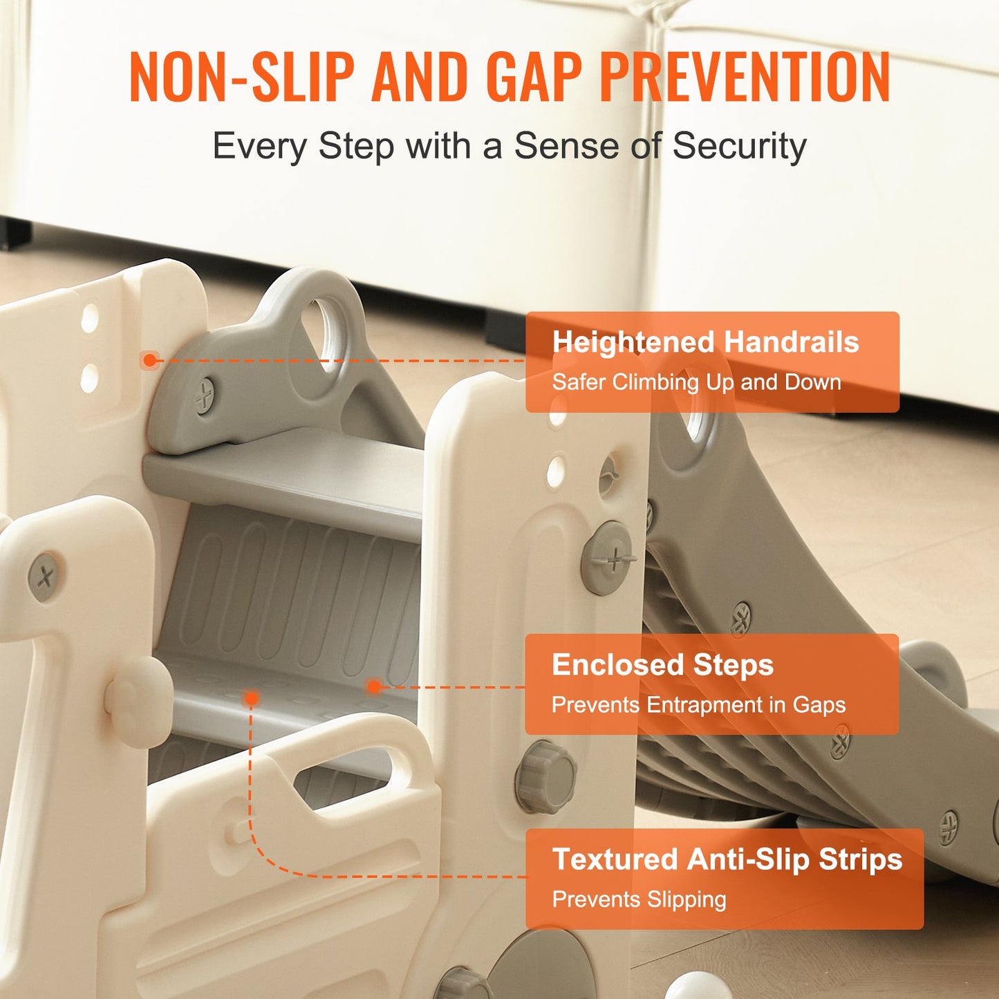 Keezi Car Playhouse with Slide