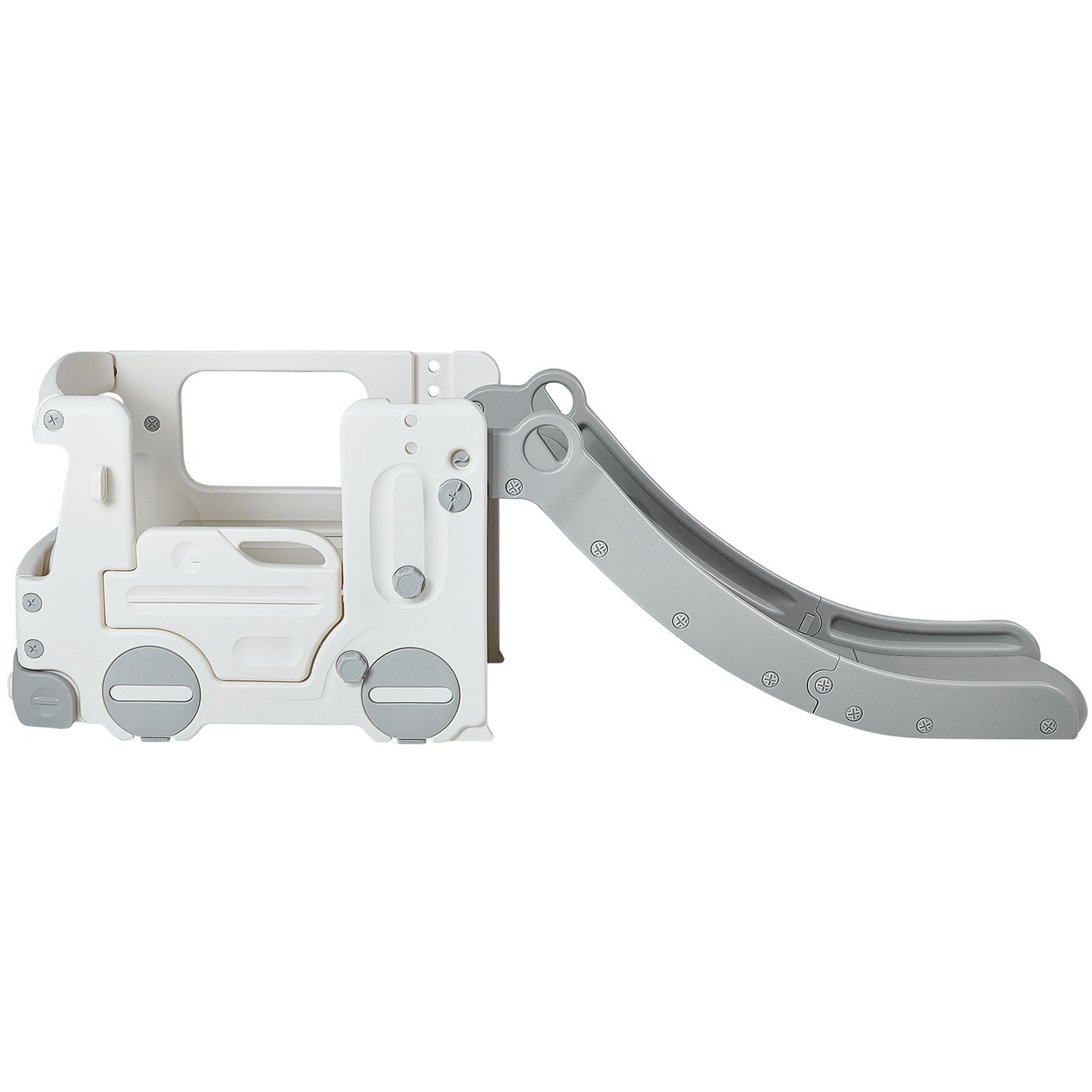 Keezi Car Playhouse with Slide